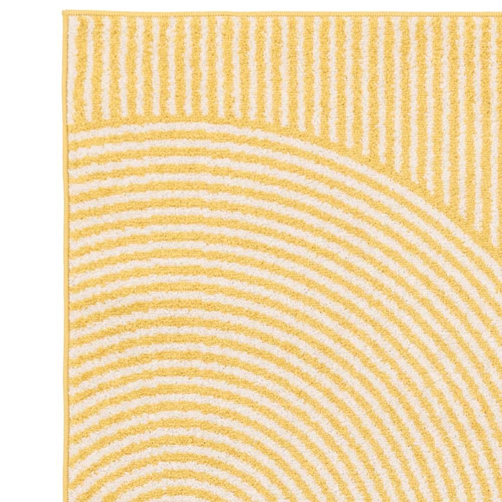 Yellow Geometric Rug MU18 Muse Rug - 200cm x 290cm