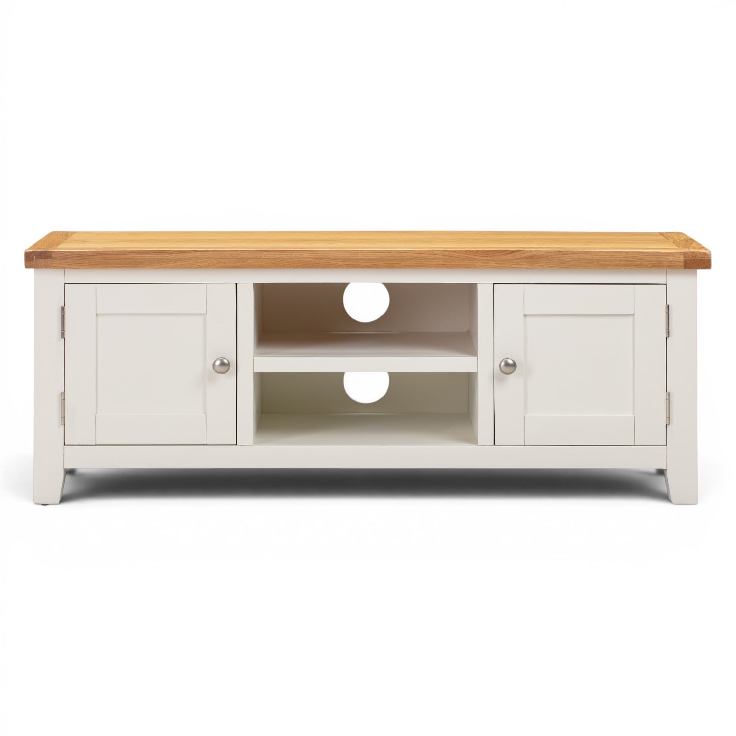 Marlowe White Oak Large TV Unit