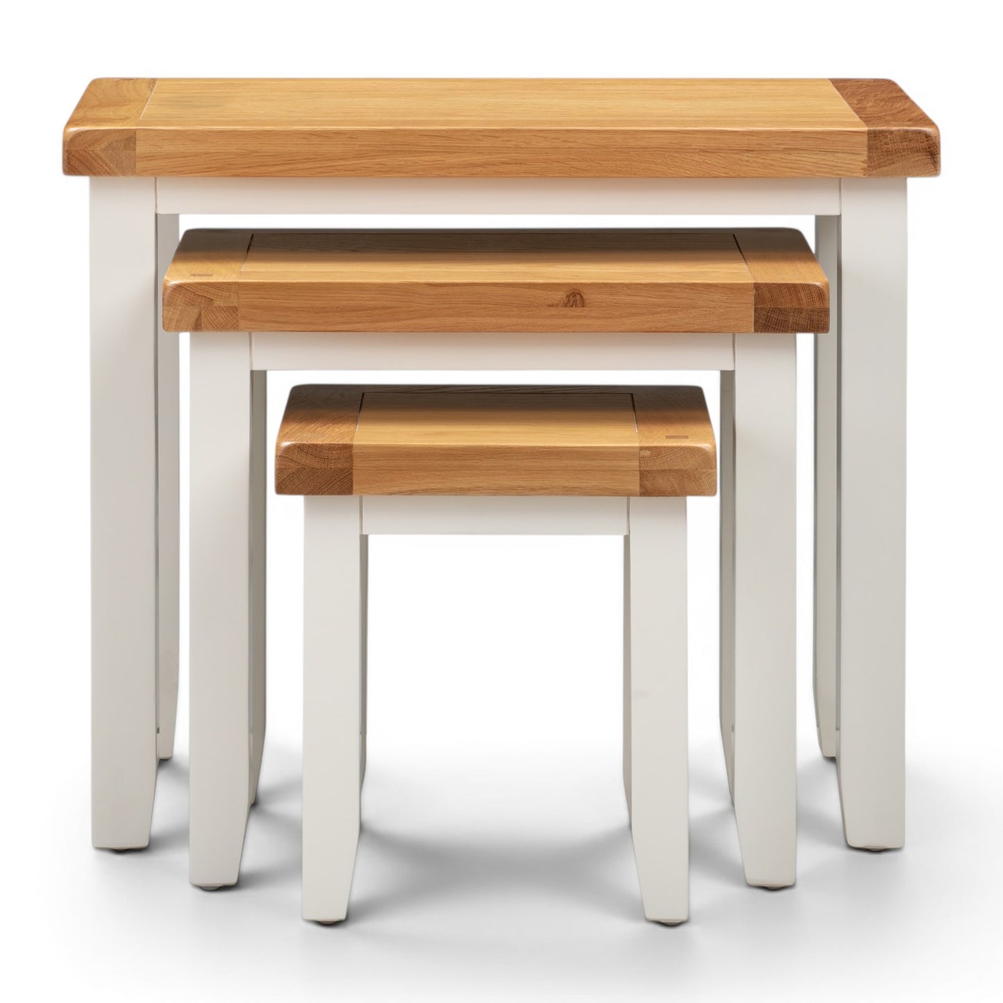 Marlowe White Oak Nest of Tables