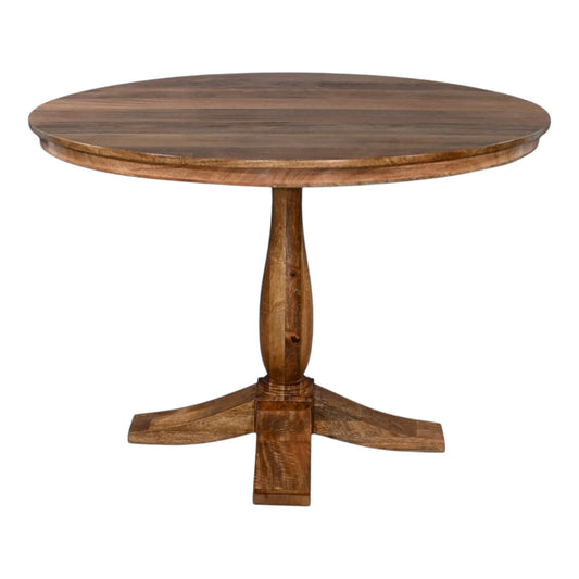 Natalia Mango Wood Round Dining Table