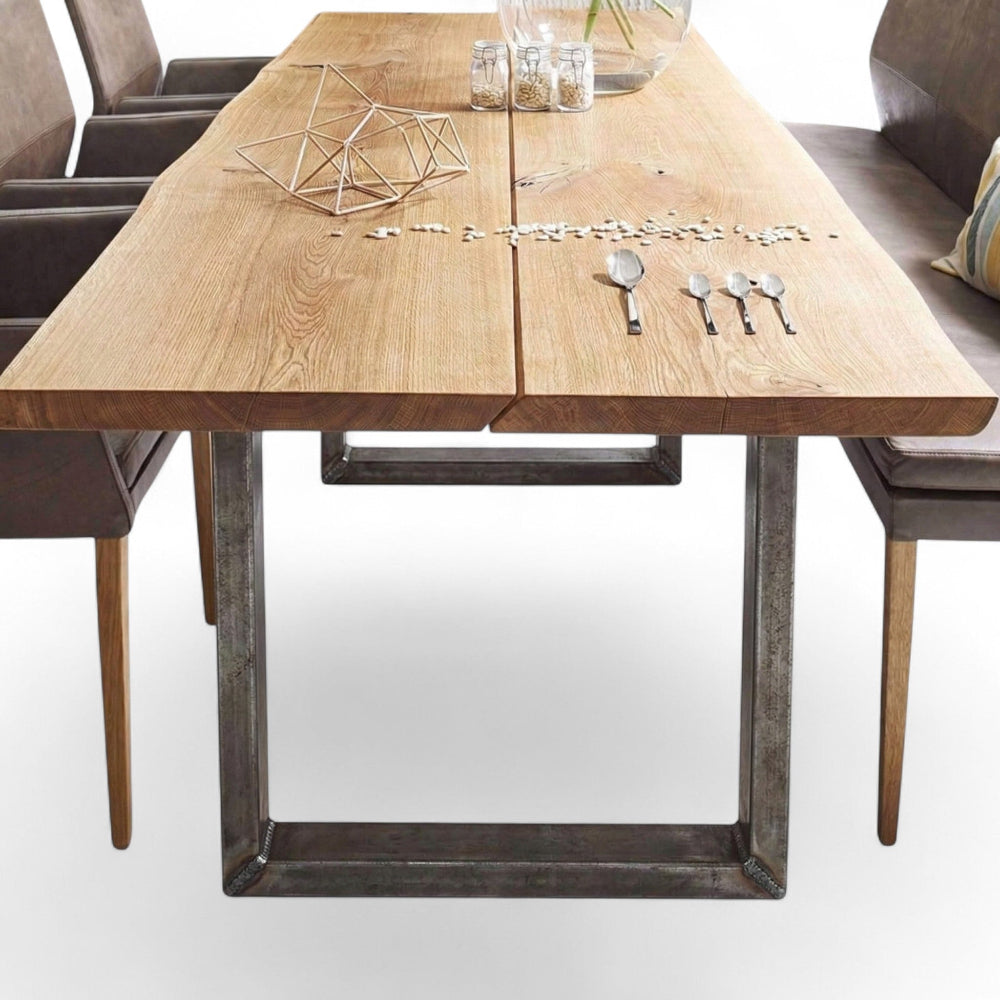 Nature Art Solid Oak Dining Table