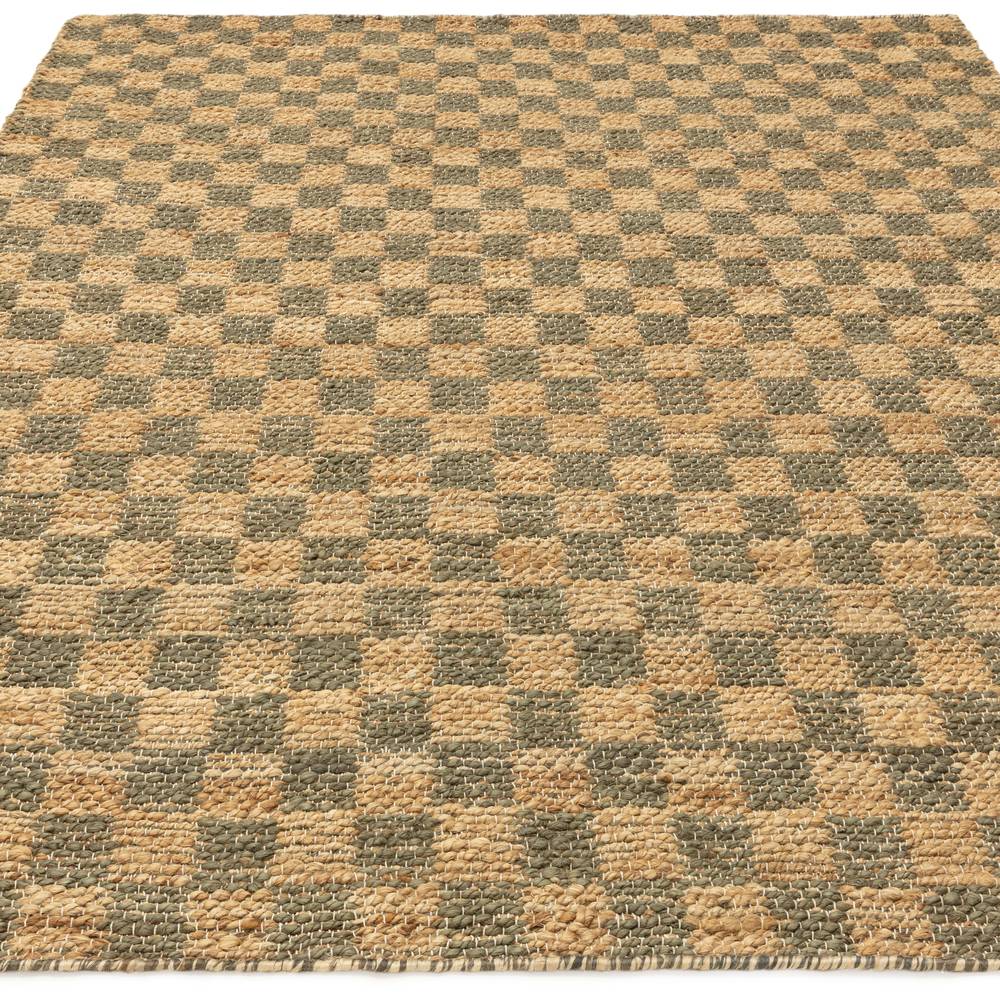 Olive Green Naturi Rug - 120cm x 170cm