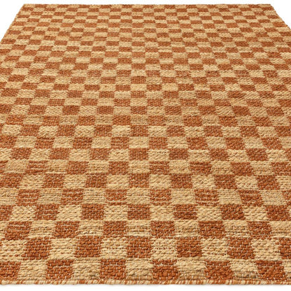 Rust Naturi Rug - 120cm x 170cm