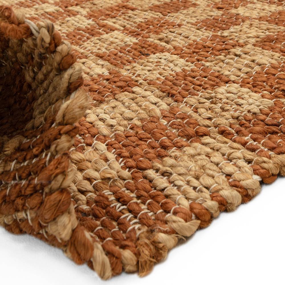Rust Naturi Rug - 120cm x 170cm