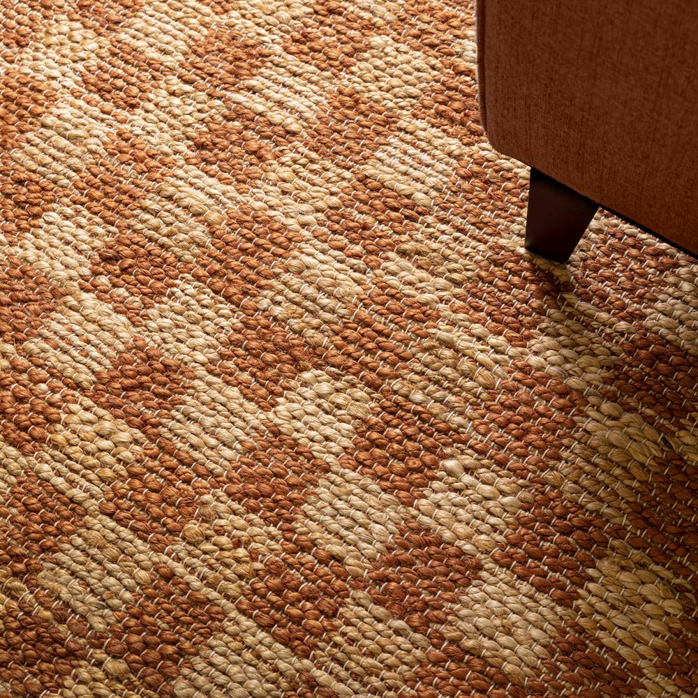 Rust Naturi Rug - 120cm x 170cm