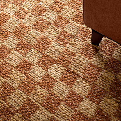 Rust Naturi Rug - 120cm x 170cm