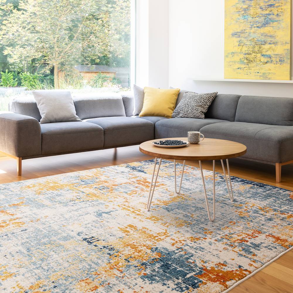 Illusion Ochre NV39 Nova Rug - 200cm x 290cm