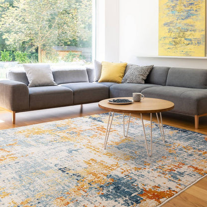 Illusion Ochre NV39 Nova Rug - 200cm x 290cm