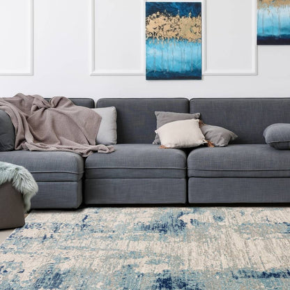 Mirage Blue NV36 Nova Rug - 200cm x 290cm