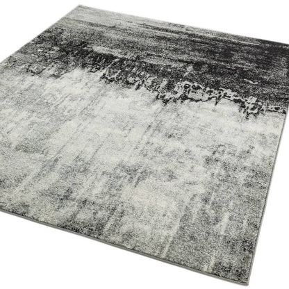 Distress Grey Rug NV03 Nova Rug - 200cm x 290cm