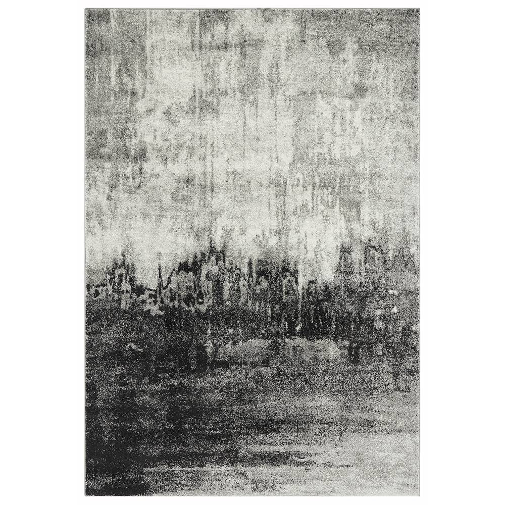 Distress Grey Rug NV03 Nova Rug - 200cm x 290cm