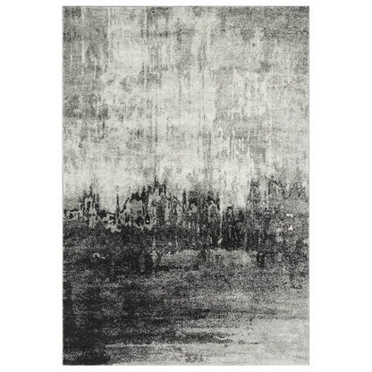Distress Grey Rug NV03 Nova Rug - 200cm x 290cm