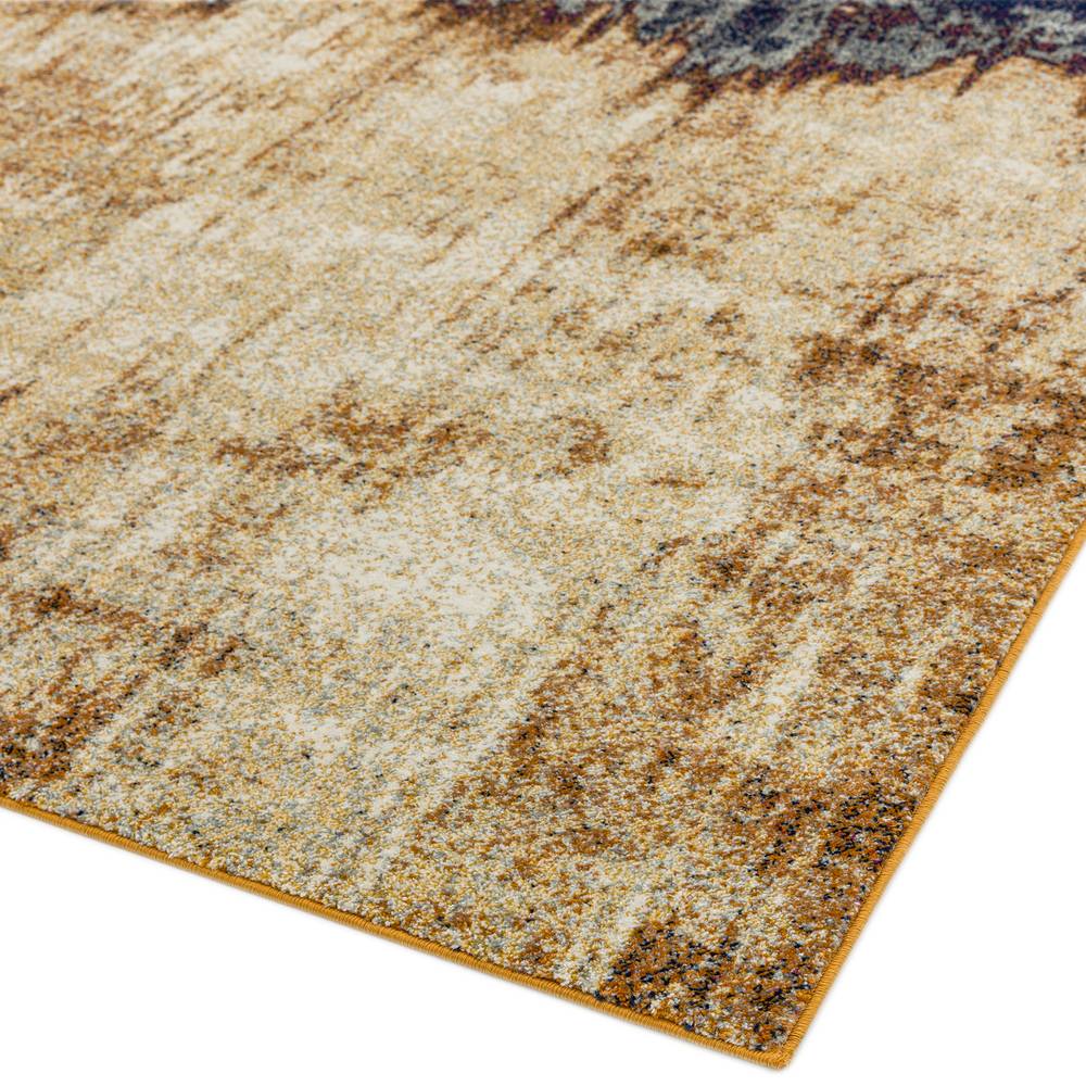 Distress Orange Rug NV04 Nova Rug - 200cm x 290cm