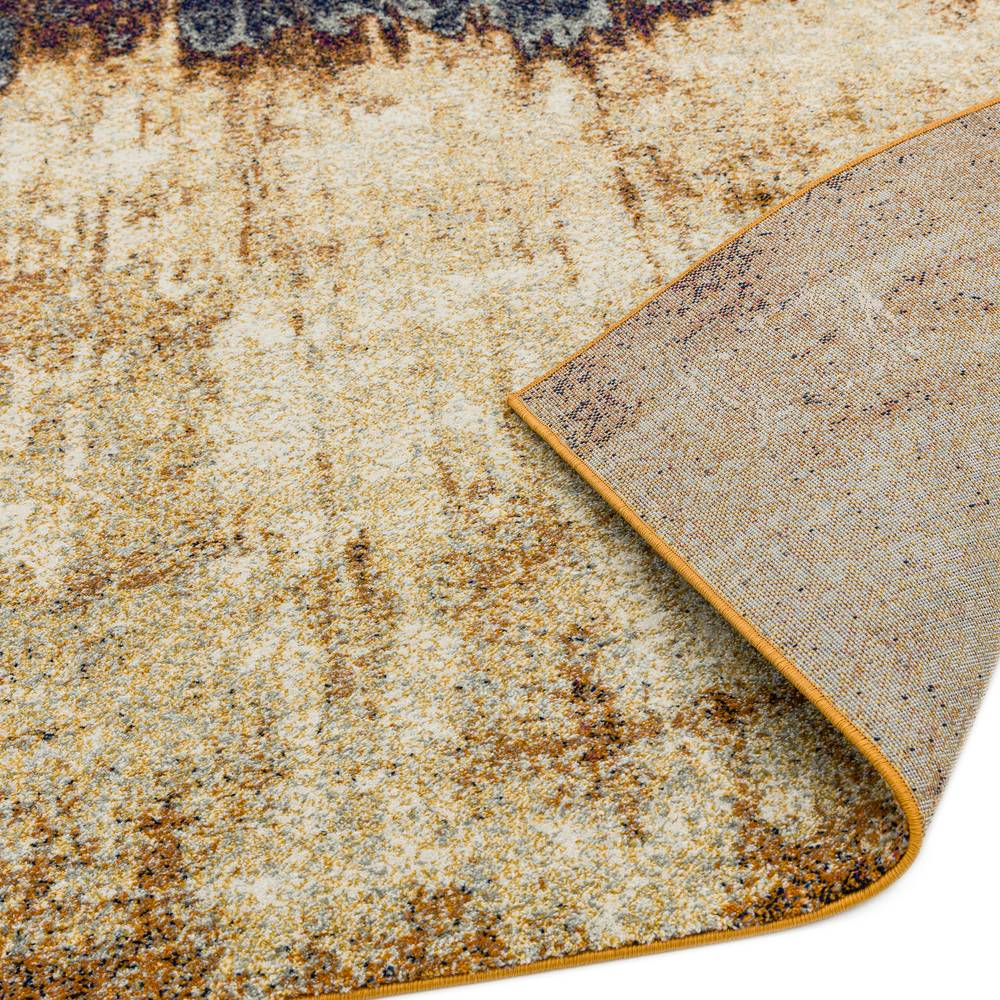Distress Orange Rug NV04 Nova Rug - 200cm x 290cm