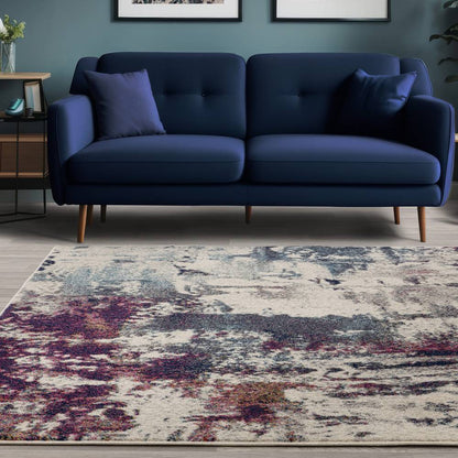 Navy Multi Rug NV23 Nova Rug - 200cm x 290cm
