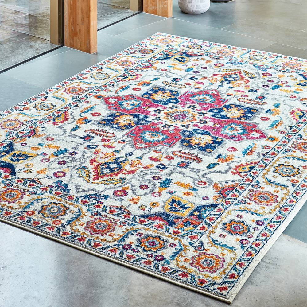 White Multi Rug NV24 Nova Rug - 200cm x 290cm