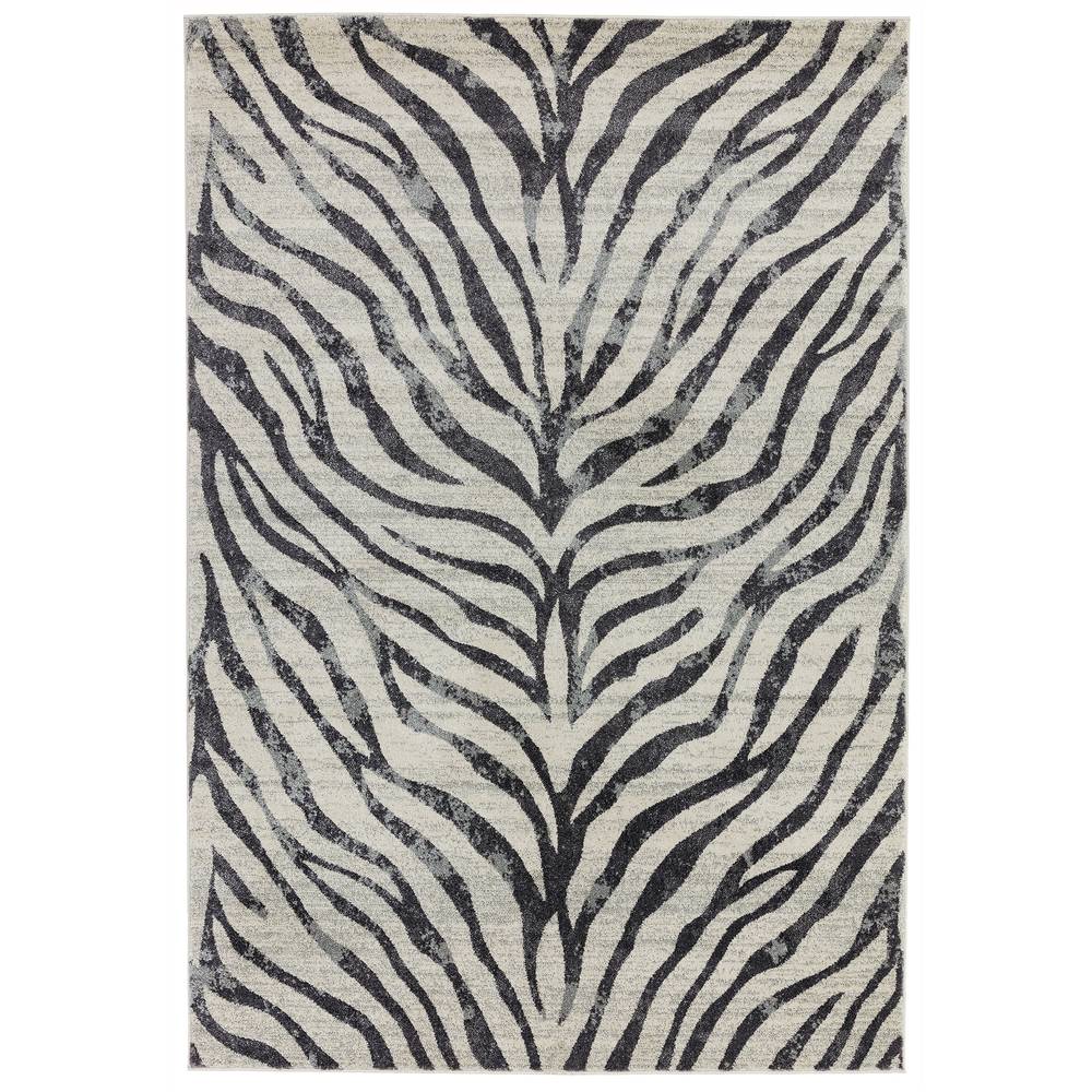 Zebra Grey Rug NV27 Nova Rug - 200cm x 290cm