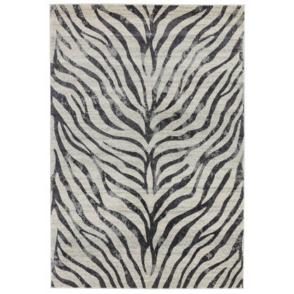 Zebra Grey Rug NV27 Nova Rug - 200cm x 290cm