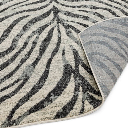 Zebra Grey Rug NV27 Nova Rug - 200cm x 290cm