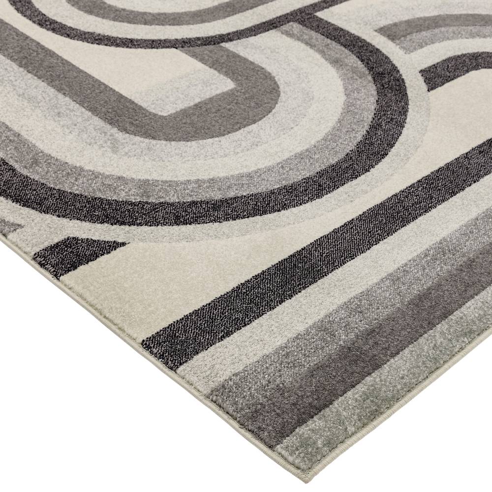 Retro Grey Rug NV29 Nova Rug - 200cm x 290cm