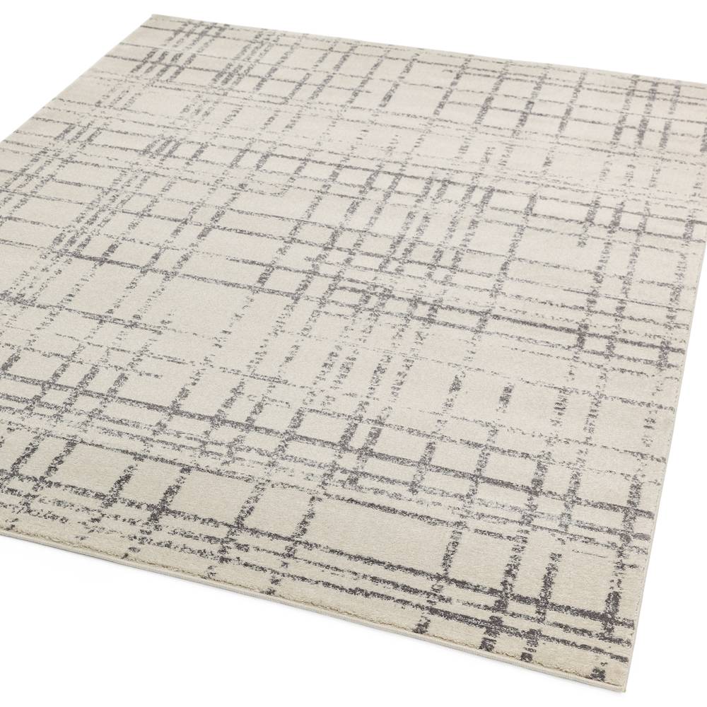 Grid Grey Rug NV31 Nova Rug - 200cm x 290cm