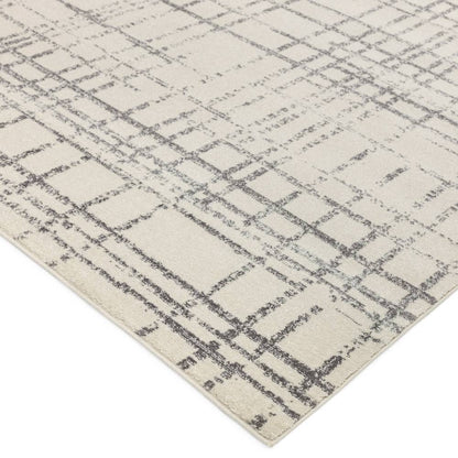 Grid Grey Rug NV31 Nova Rug - 200cm x 290cm