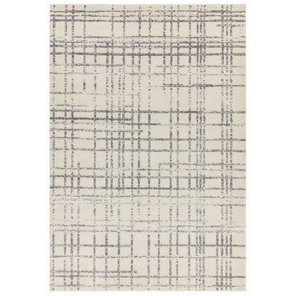 Grid Grey Rug NV31 Nova Rug - 200cm x 290cm