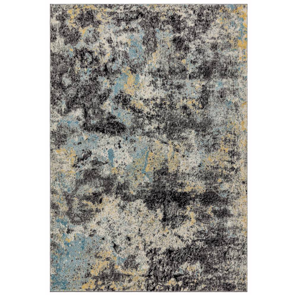 Abstract Blue Rug NV32 Nova Rug - 200cm x 290cm