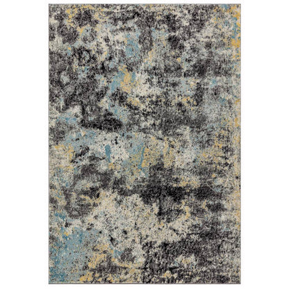 Abstract Blue Rug NV32 Nova Rug - 200cm x 290cm