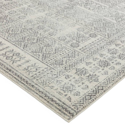 Tribal Grey Rug NV33 Nova Rug - 200cm x 290cm