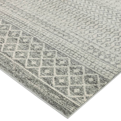 Aztec Grey Rug NV35 Nova Rug - 200cm x 290cm