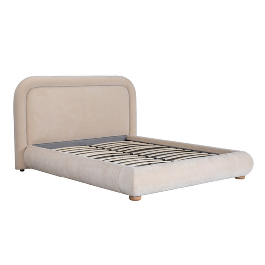 Olivia Bolstered Bed Frame - Pieces For Places