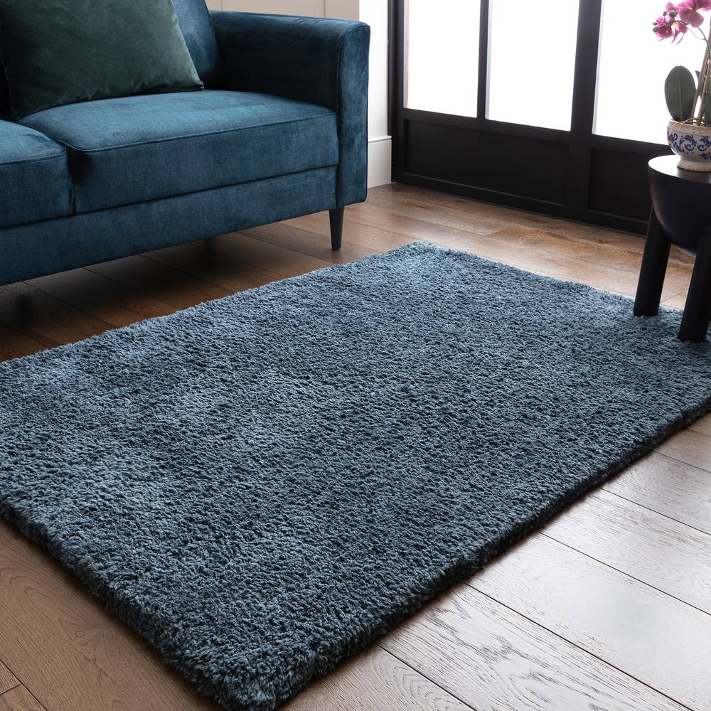 Petrol Opulence Rug - 120cm x 170cm
