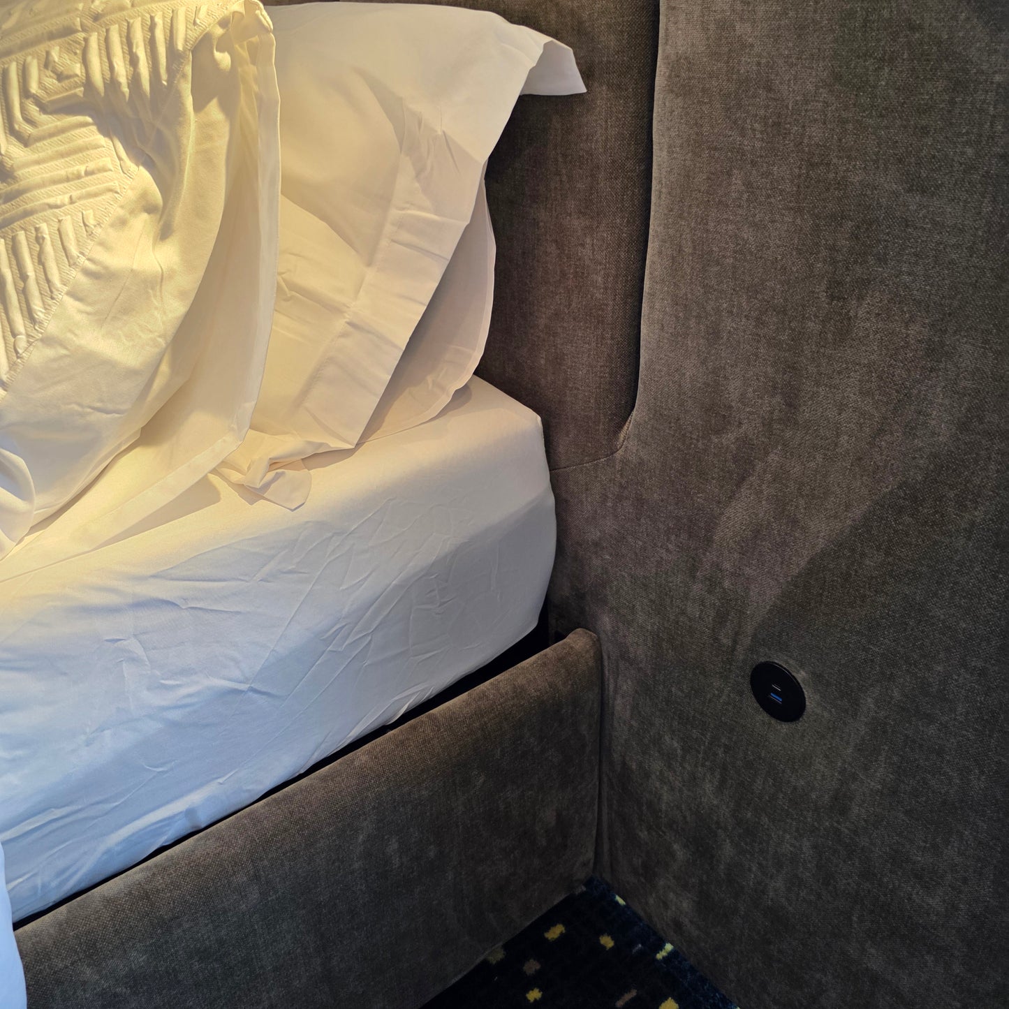 Otis Luxe Storage Ottoman Bed Frame
