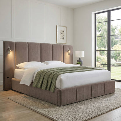 Otis Luxe Storage Ottoman Bed Frame
