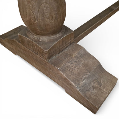 Oyster Elm Extending Dining Table - 3 sizes