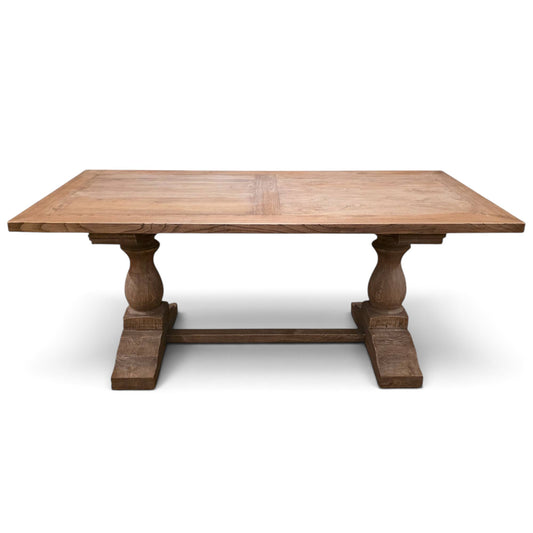 Oyster Reclaimed Elm Dining Table