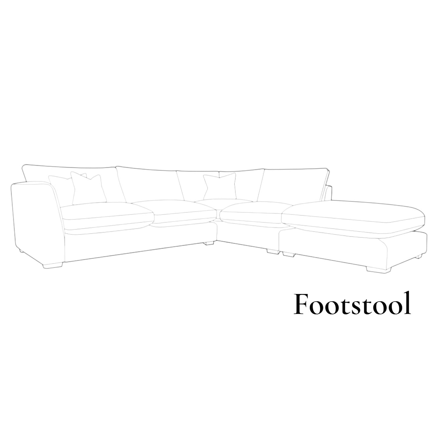 Parker Open Ended Corner Sofa