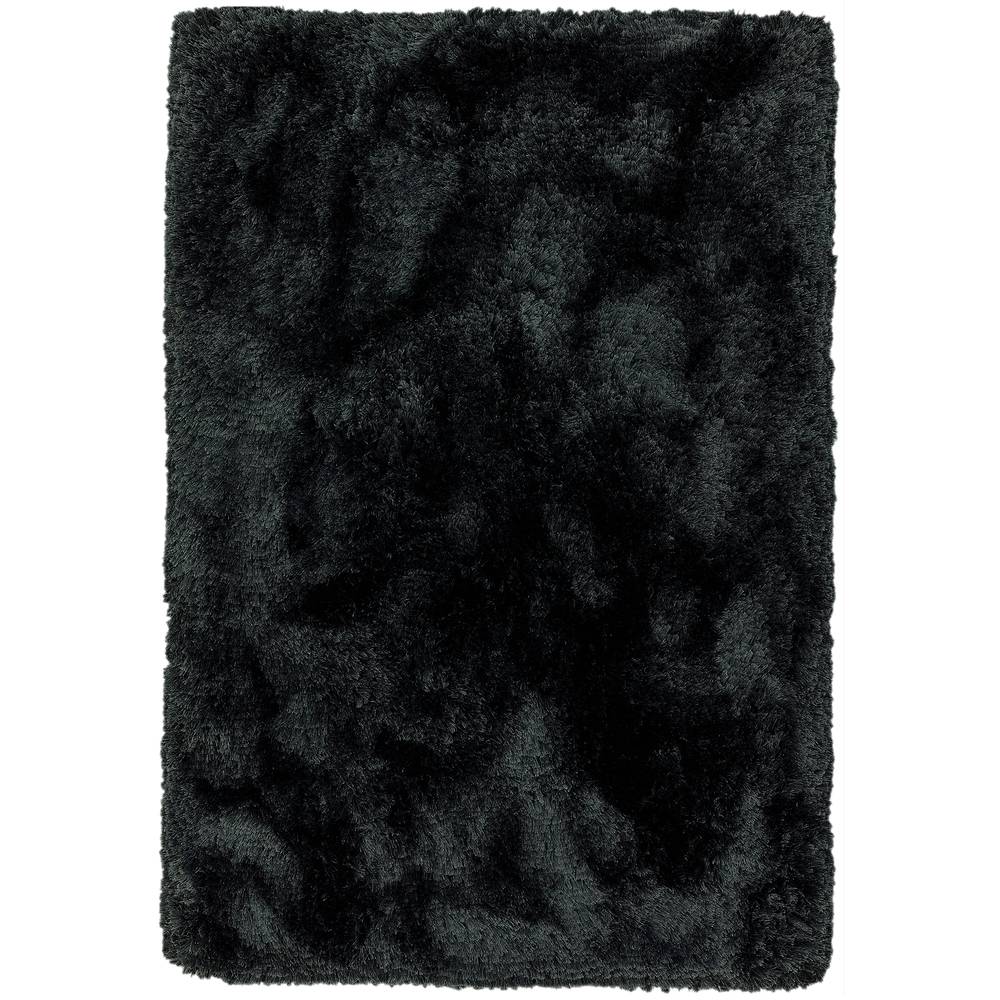 Black Plush Rug - 200cm x 300cm
