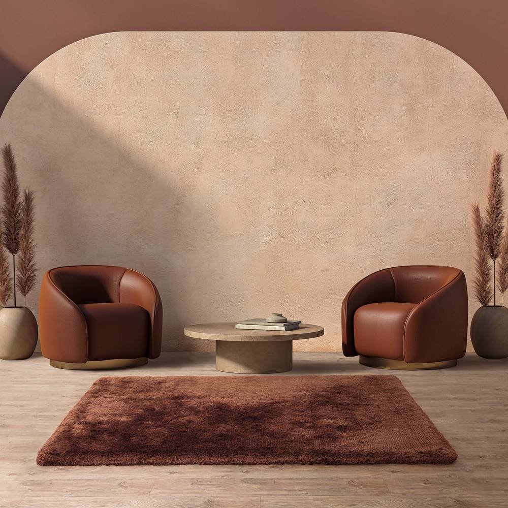Copper Plush Rug - 200cm x 300cm