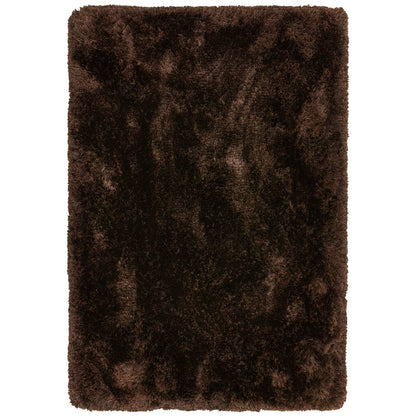 Dark Chocolate Plush Rug - 200cm x 300cm