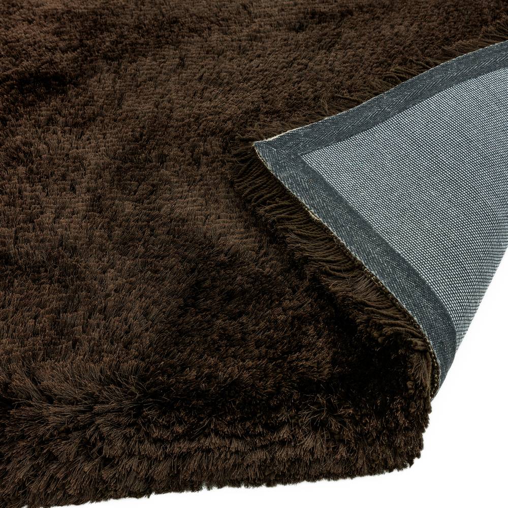 Dark Chocolate Plush Rug - 200cm x 300cm