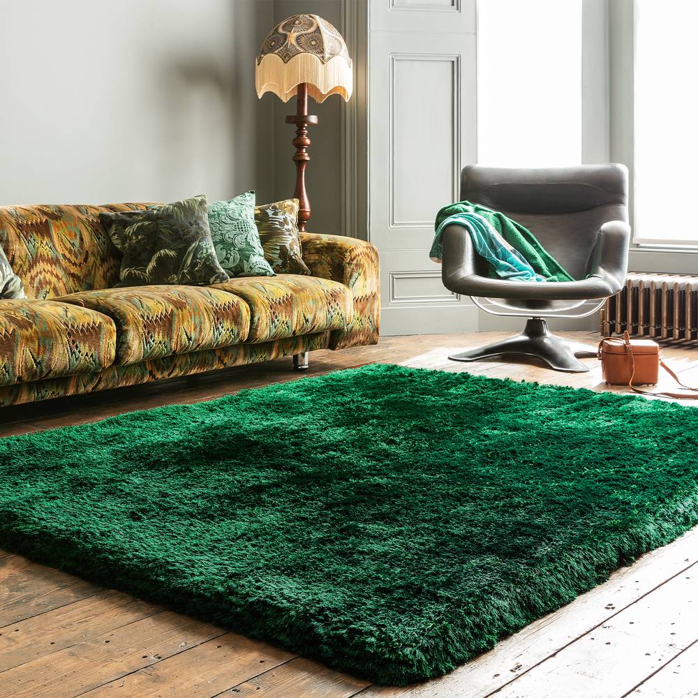 Emerald Plush Rug - 200cm x 300cm