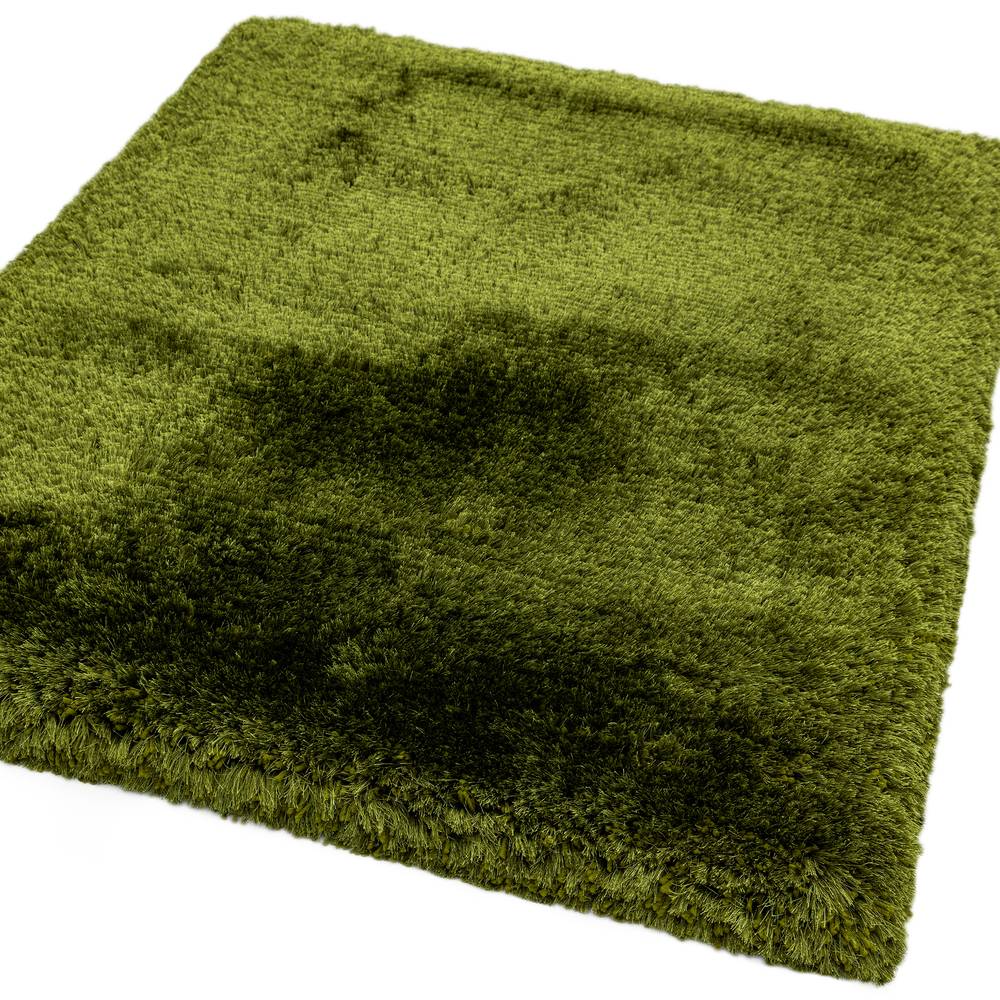 Green Plush Rug - 200cm x 300cm