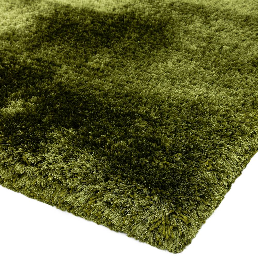 Green Plush Rug - 200cm x 300cm