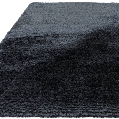 Navy Plush Rug - 200cm x 300cm