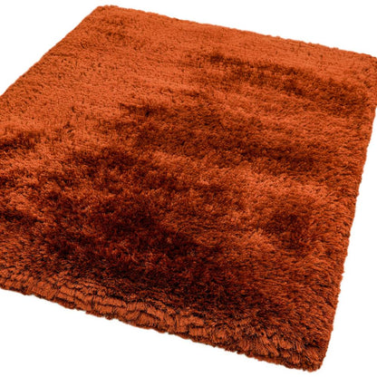 Rust Plush Rug - 200cm x 300cm