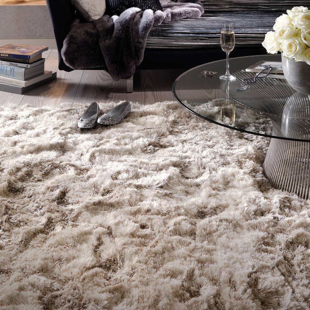 Sand Plush Rug - 200cm x 300cm
