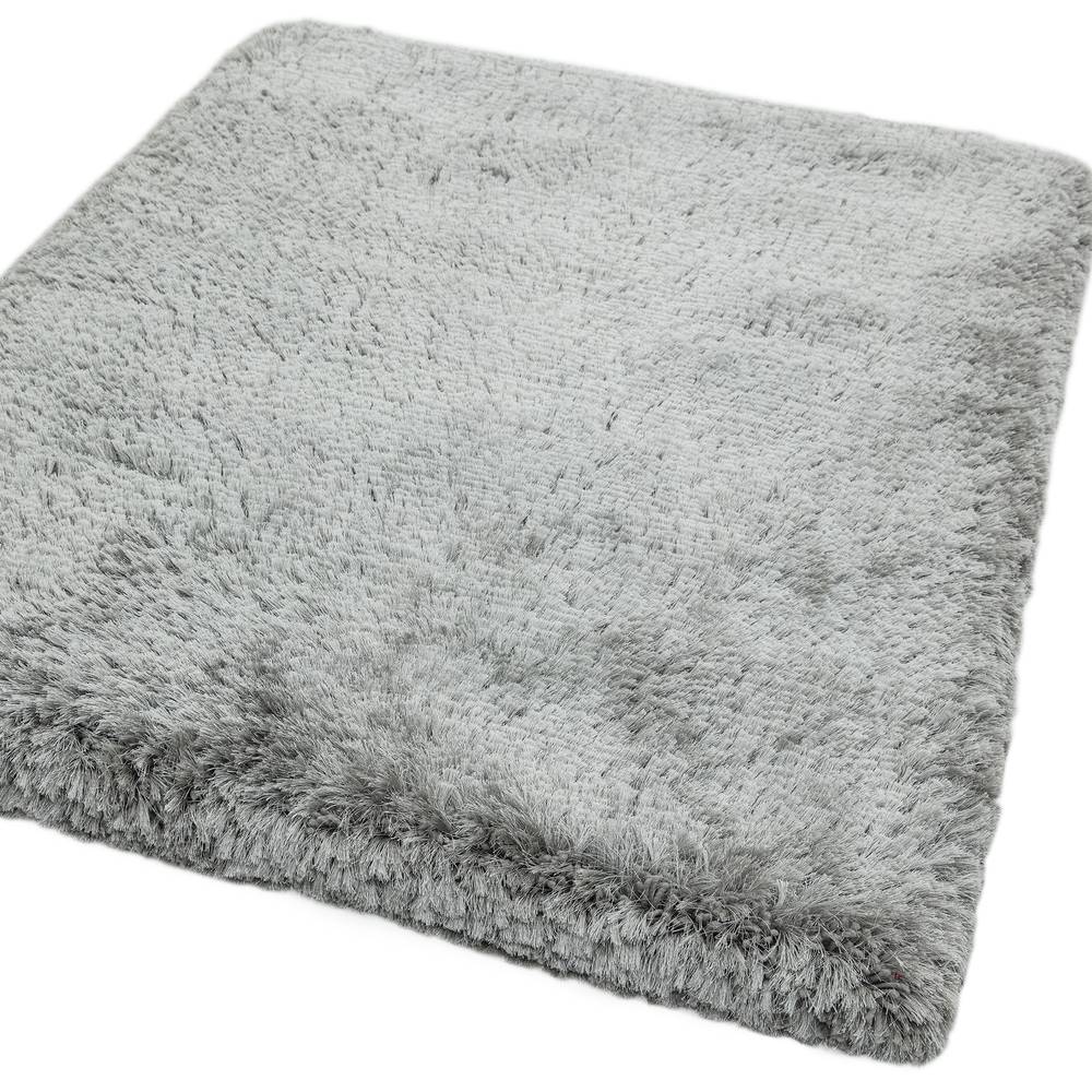 Silver Plush Rug - 200cm x 300cm