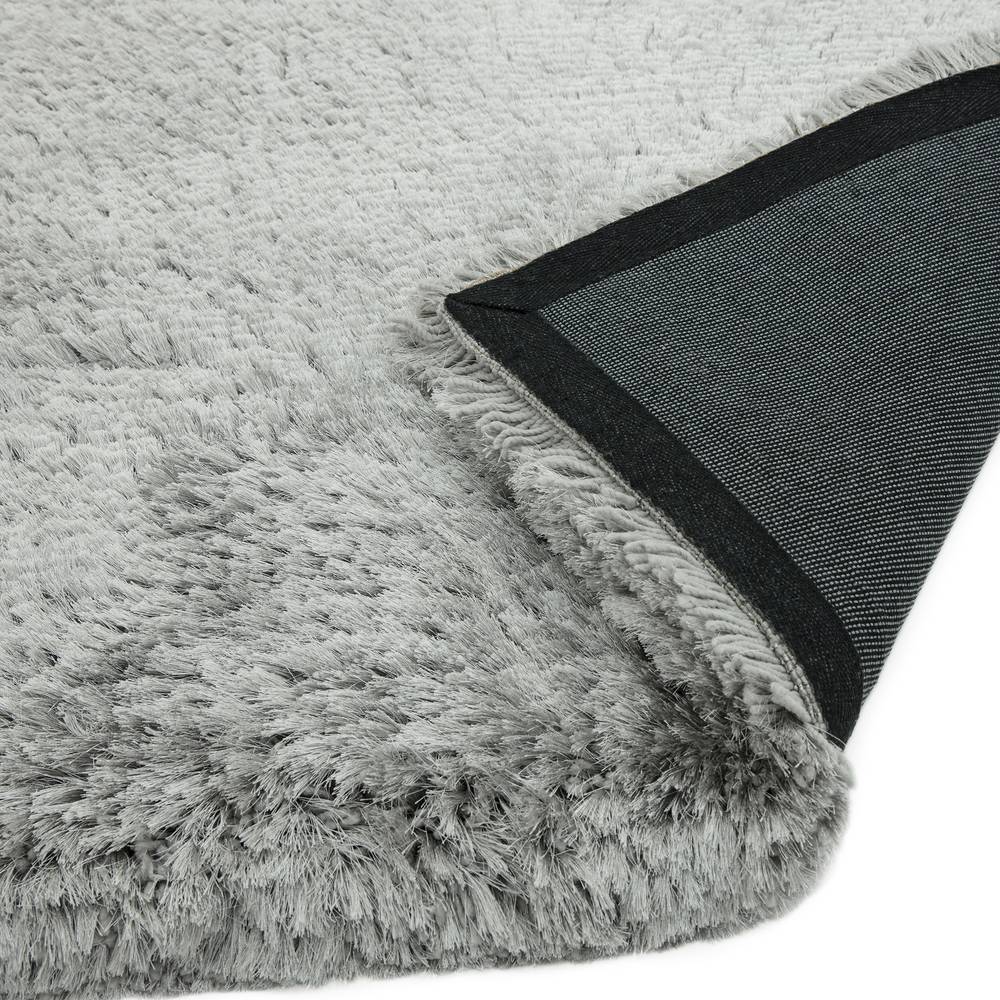 Silver Plush Rug - 200cm x 300cm